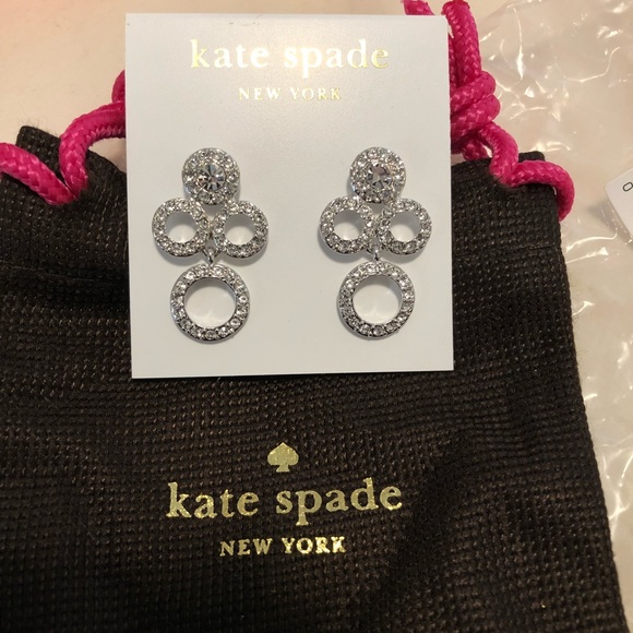 Kate Spade Delicate Dots Chandelier Earrings - Picture 6 of 7